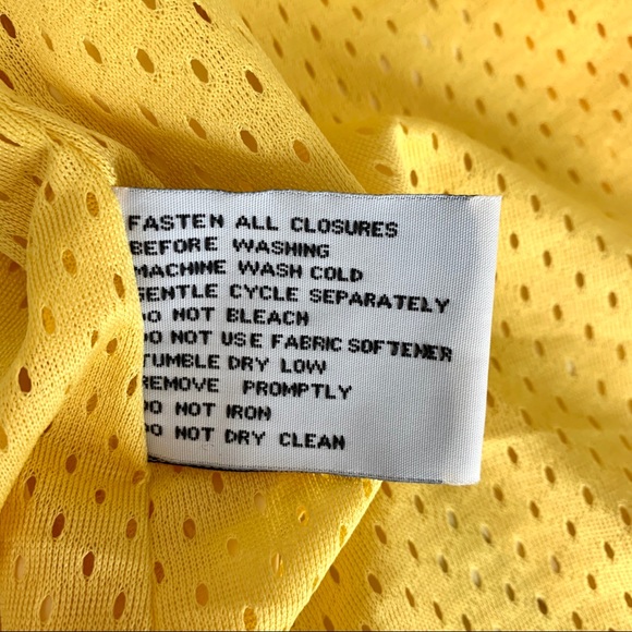 ZeroXposur Yellow Light Hooded Rain Jacket Size M - Picture 9 of 9